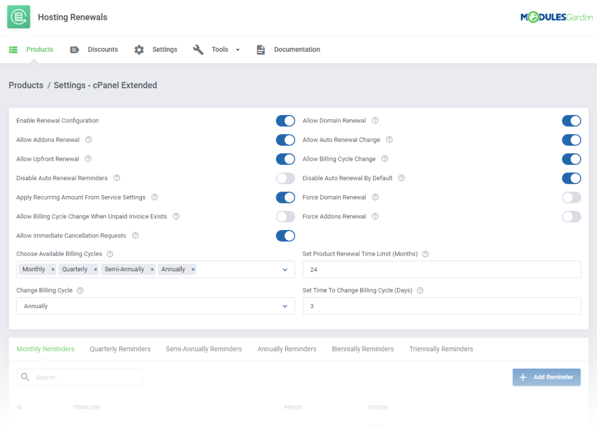 Hosting Renewals For WHMCS 1: On-Premises VPS & Cloud Provisioning - WHMCS Module Bundle