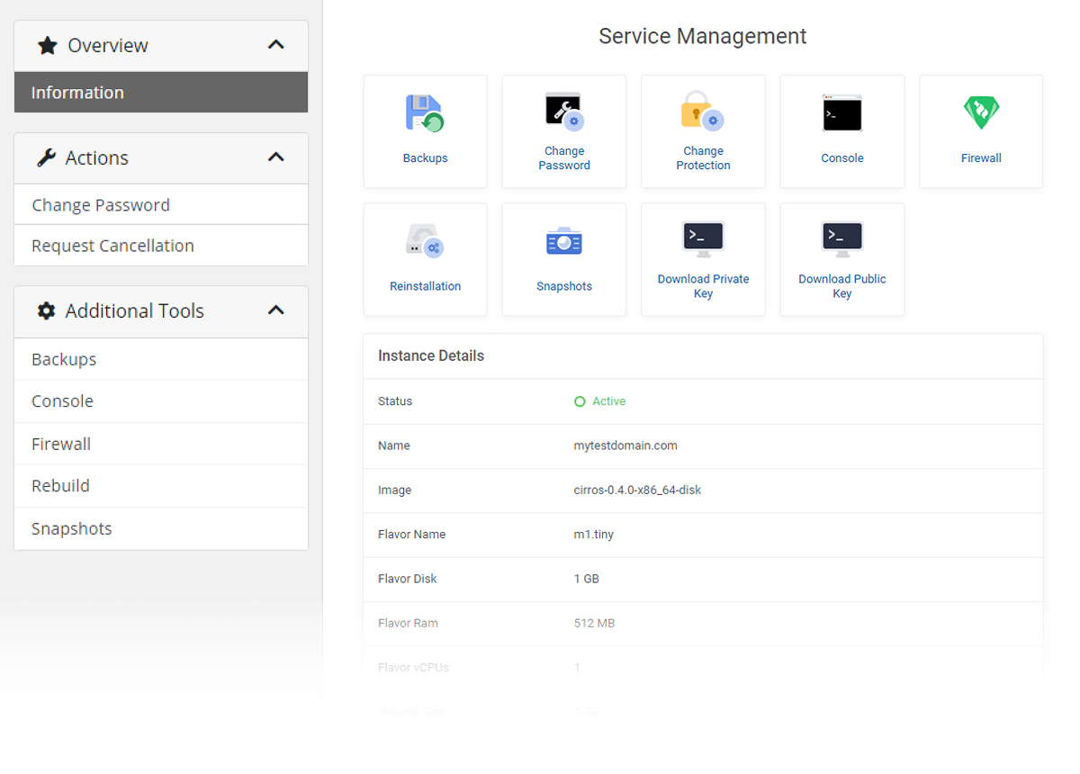 OpenStack VPS & Cloud For WHMCS 1: On-Premises VPS & Cloud Provisioning - WHMCS Module Bundle