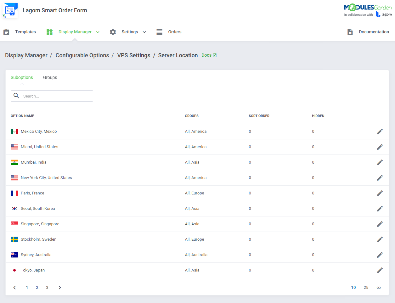 Lagom Smart Order Form For WHMCS: Module Screenshot 8